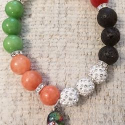 Multi Colored Bead Bracelet