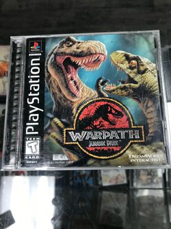Jurassic Park Warpath PS1 $90 Gamehogs 11am-7pm