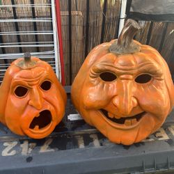 Vintage Halloween Pumpkins