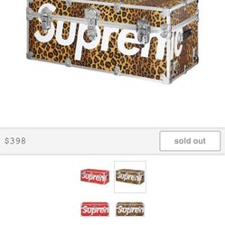 Supreme Rhino Trunk Leopard Print for Sale in Alameda, CA - OfferUp