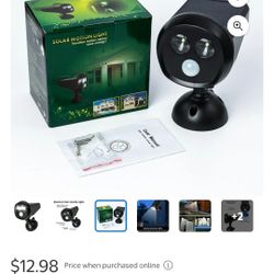 Solar Motion Light  ☀️  Luz solar con Sensor de Movimiento