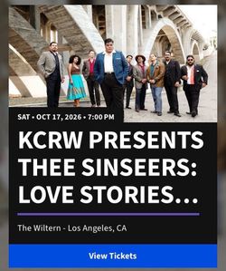 Thee Sinseers at the Wiltern
