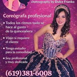Coreografa profesional