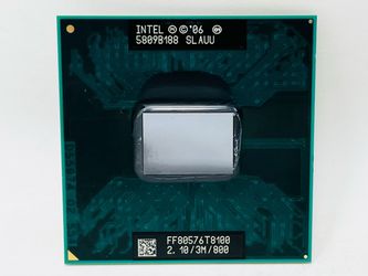 INTEL Core 2 Duo T8100 SLAUU MOBILE -2,10GHz / 3M / 800 -Dual Core -Sockel P#800