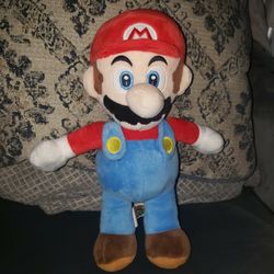 Super Mario Plush Doll Year 2022 About 12"