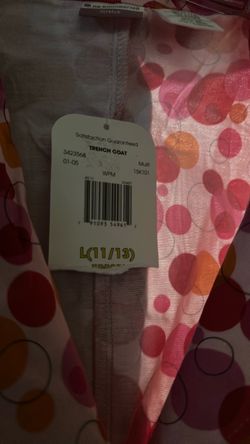 Trench Coat Multi Color Size L (11/13)