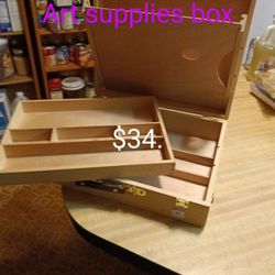 #106... Art Supplies Box