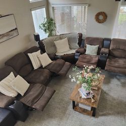 Sectional Couch Recliner 