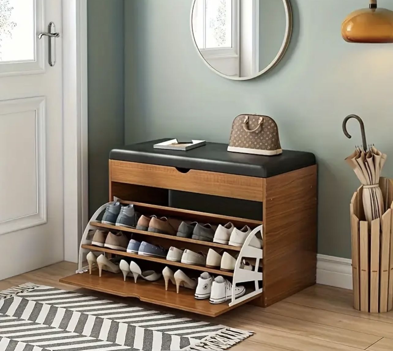 Brand New Shoe Storage Organizer Bench