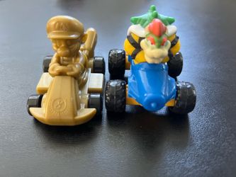 Mario and Bowser Toy Car