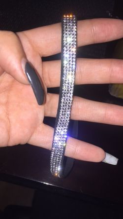 Rhinestone choker