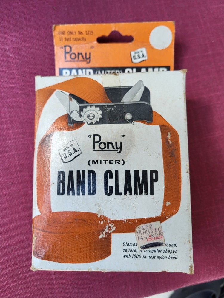 BAND CLAMP. 15 FT FABRIC