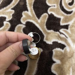 Mens Fashion Stainless Steel Wedding Band Size 10