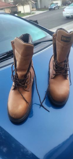 Red wing steel toe work boots