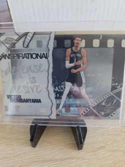 Spurs  Victor  Wembanyama  Insert  Card