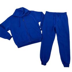 BIG AND TALL Men’s Zipdown Hoodie Sweatsuit 3X 4X OR 5X