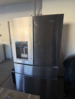 Whirlpool Stainless Steel Refrigerator 