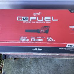 Milwaukee M18 FUEL Blower.  NEW.  Tool Only.  NUEVO.