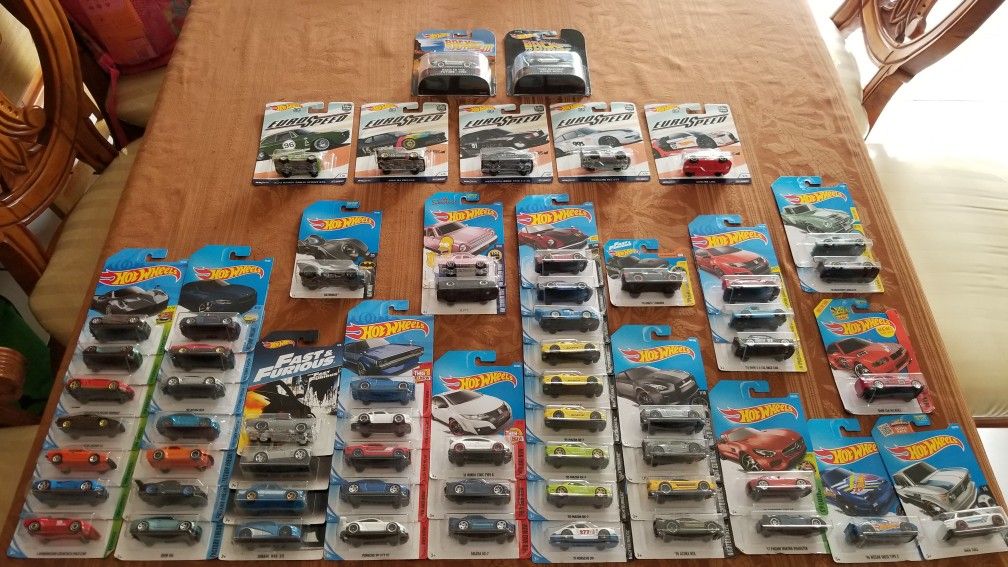 Rare hot wheels cars (60 pieces)