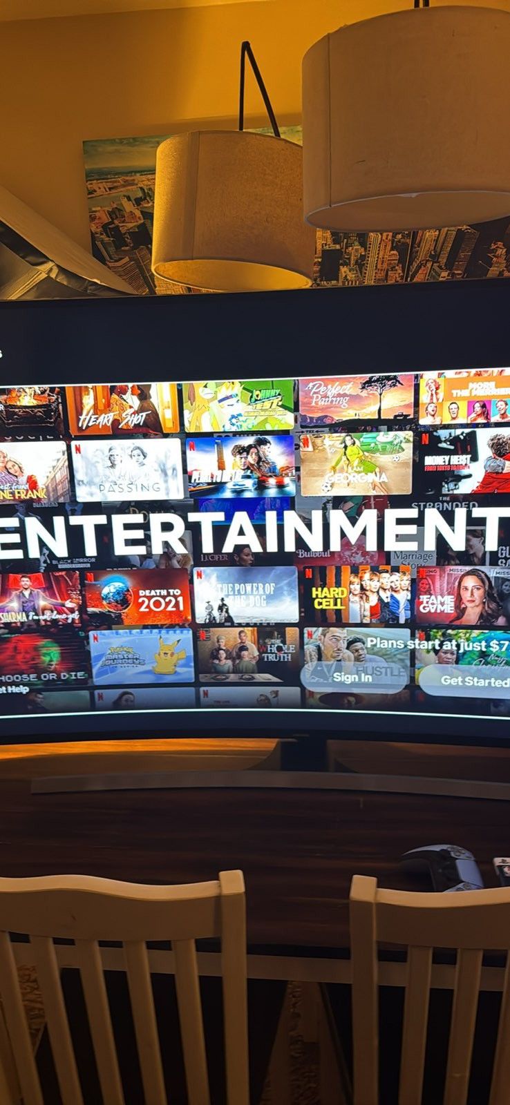 Samsung Curve TV