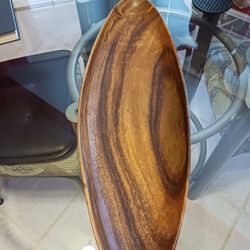 WOODEN BOWL  24 x 8