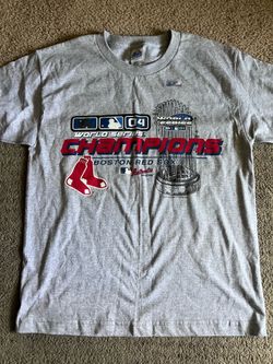 2004 Youth Large World Series Champions Boston Red Sox T Shirt