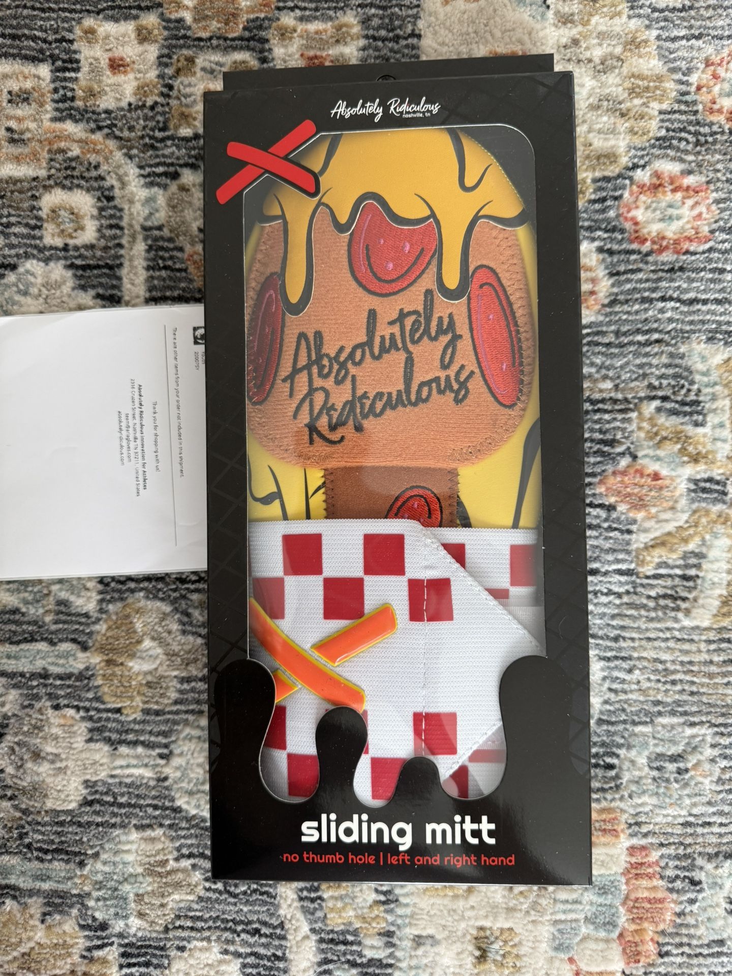 Absolutely Ridiculous Pizza Sliding Mitt