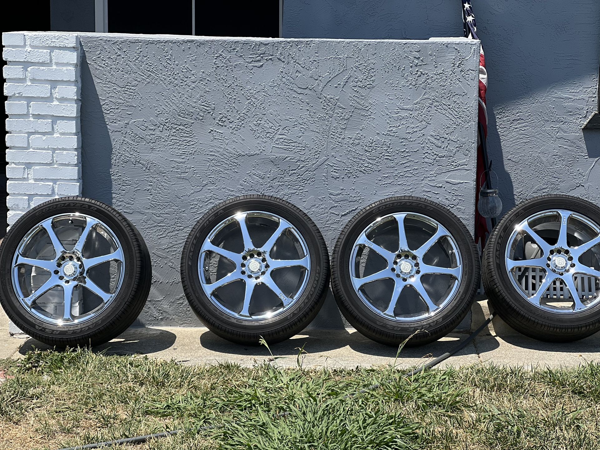 Motegi Racing Mr7 18x7.5 Chrome Wheels