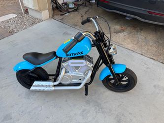 Gotrax Kids Electric Dirt Bike, 12" Tires, Max 9 Miles, 6/10Mph 2 Speeds