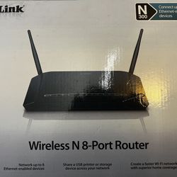 8 Port Router By Dlink 