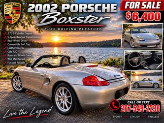 2002 Porsche Boxster For Sale $6400