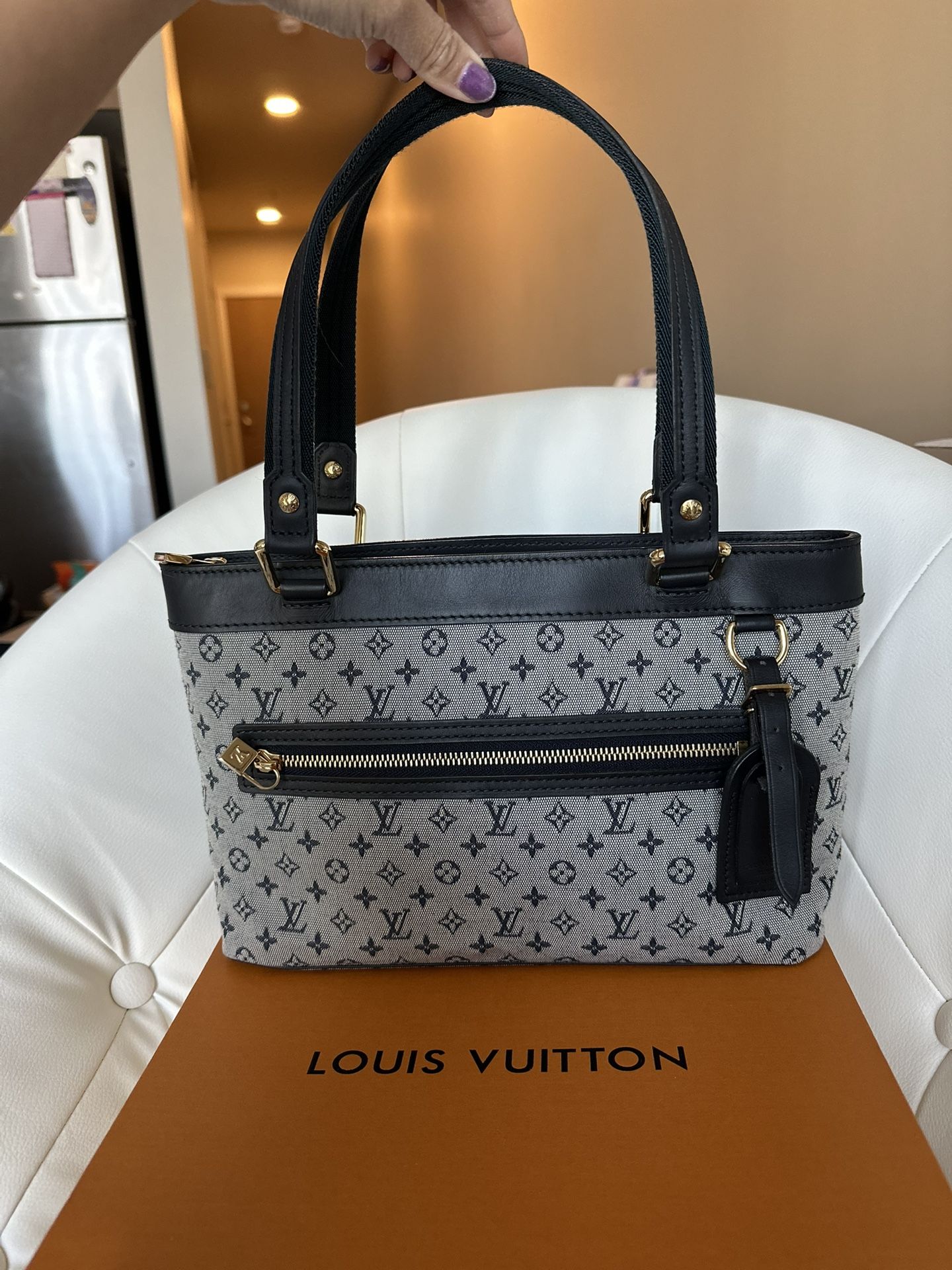 Louis Vuitton Monogram Denim Noir