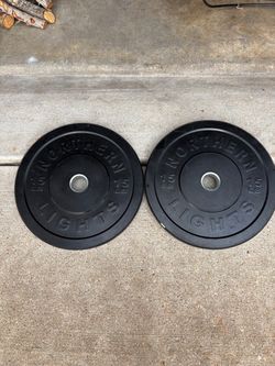 BUMPER PLATES 15Lb pair  $40