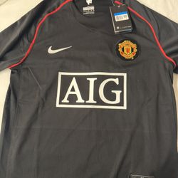 Cristiano Ronaldo MU Jersey 2008 Long Sleeve