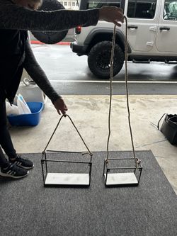 Set Of 2 Hanging Shelves