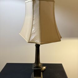 Vintage Bronze Table Lamp - Must Sell Fast!