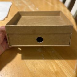 Small Cardboard Box With Compartment 