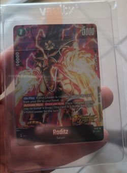 Raditz Saiyan Dragon Ball Legends Trading Card FS10-16