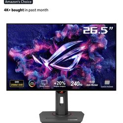 Asus OLED 27in 240HZ 3ms response Time
