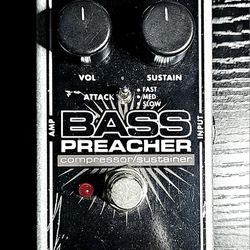 EHX Bass Preacher Compressor/Sustainer