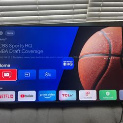 50 Inch 4K QLED TCL Smart TV