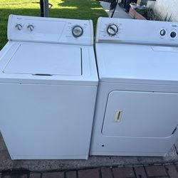 Whirlpool washer and gas dryer