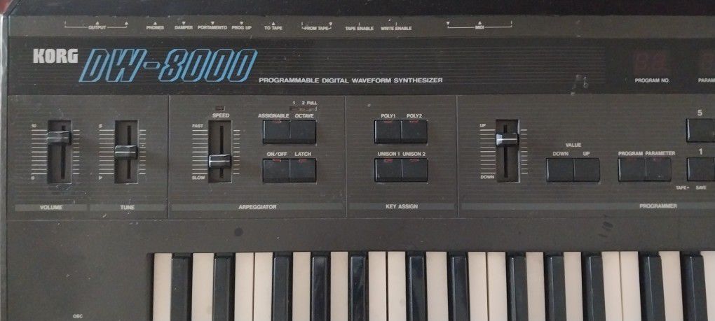 Vintage 1980's Korg DW8000 Synthesizer