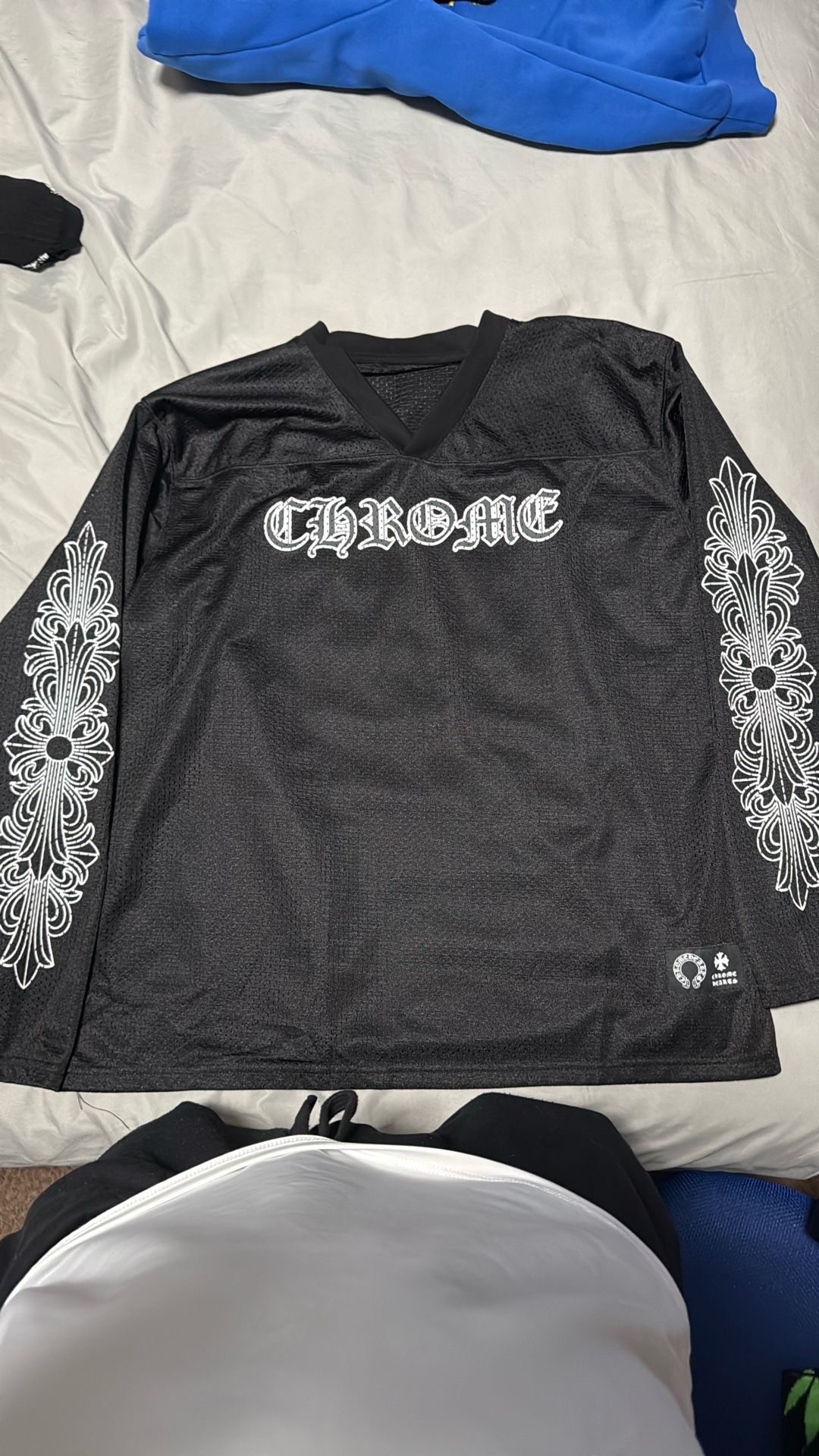 Chrome Heart Jersey Black ( Large) 