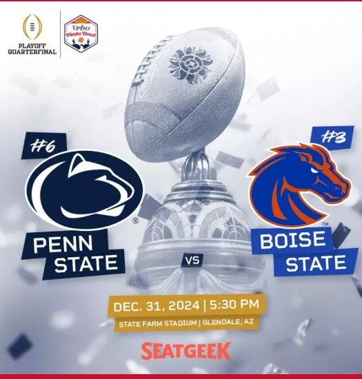 Fiesta Bowl Tickets Excellent Seats $125 Each