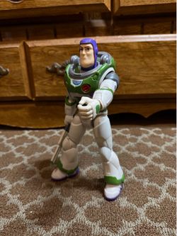 Talking Buzz Lightyear Action Figure Toy Story Disney Pixar