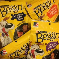 Beggin Strips.  12-3oz Bags 