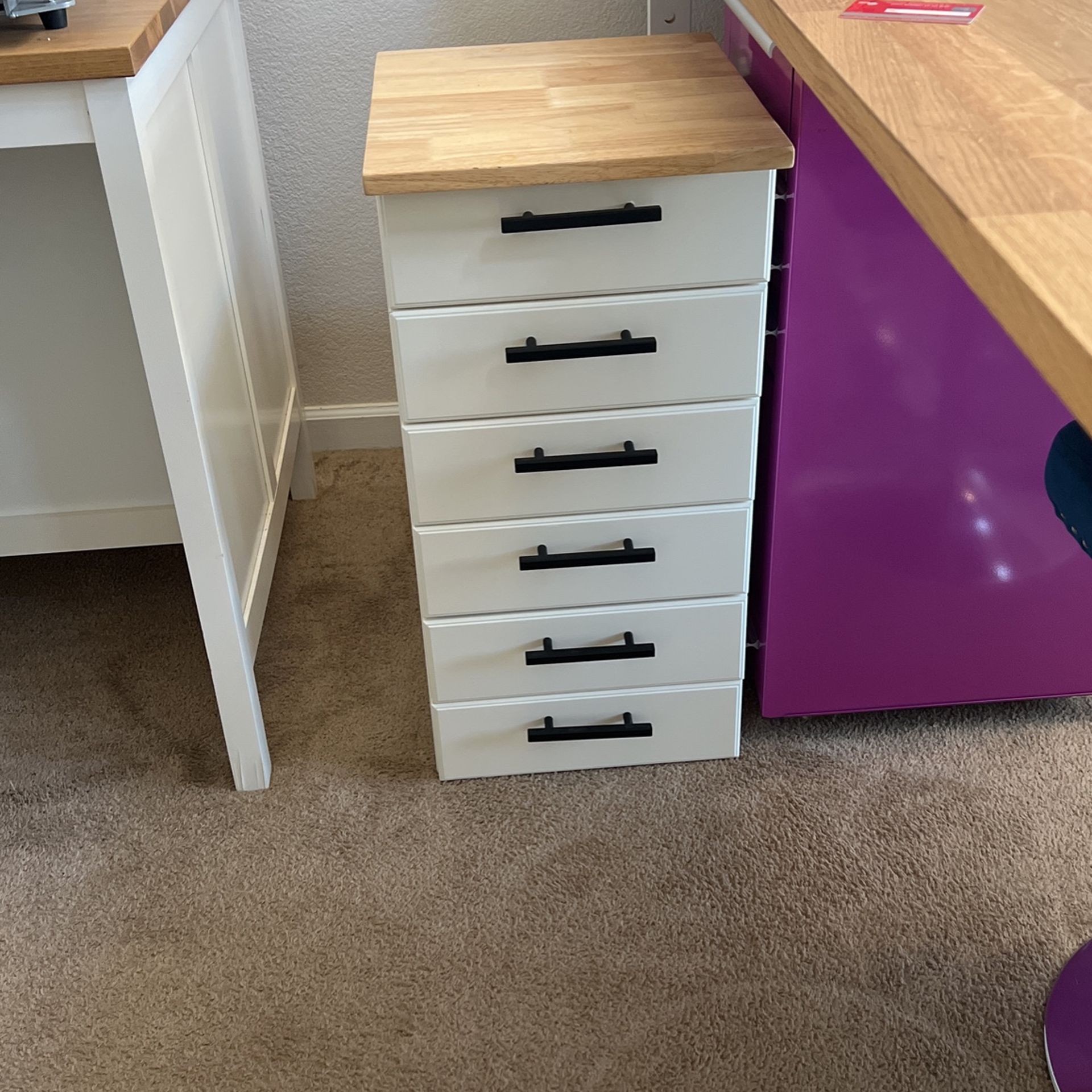 Ikea Kitchen Cabinet With Wood Top for Sale in Turlock, CA - OfferUp