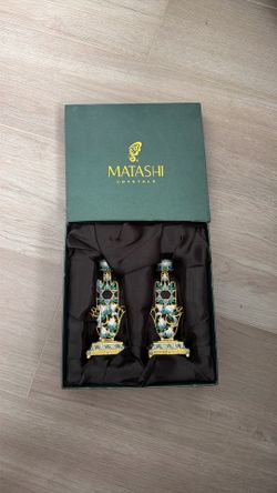 Matashi Crystal Candlesticks