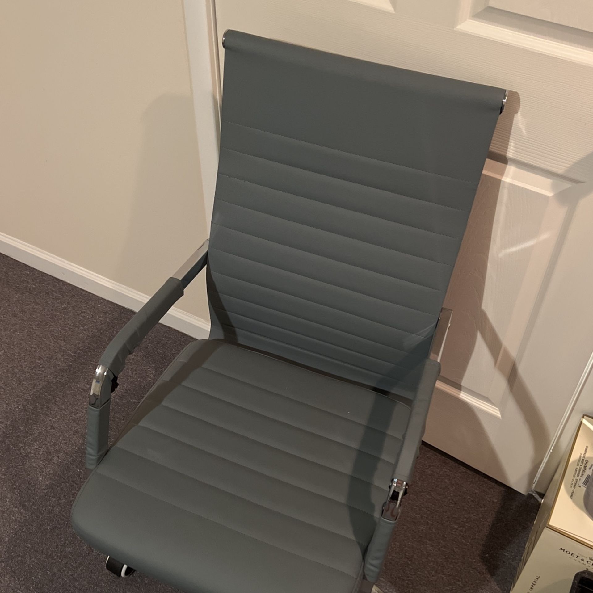 High Back Office Desk Chair Gray